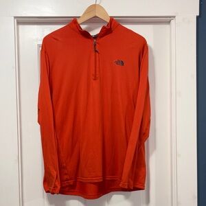 The North Face Orange 1/5 Zip